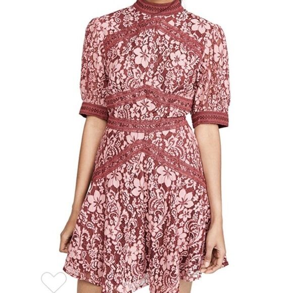 NWT Keepsake The Label size 4 Holder Lace mini dress - Picture 1 of 7